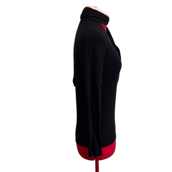 Suzy Shier Black Turtleneck Sweater - Picture 4 of 5